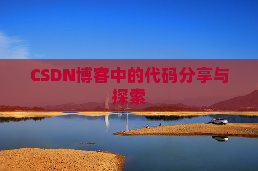 CSDN博客中的代码分享与探索